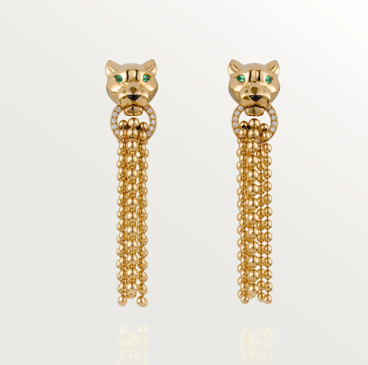 Ювелирное украшение Cartier - PANTHÈRE DE CARTIER EARRINGS - N8515072, фото 1