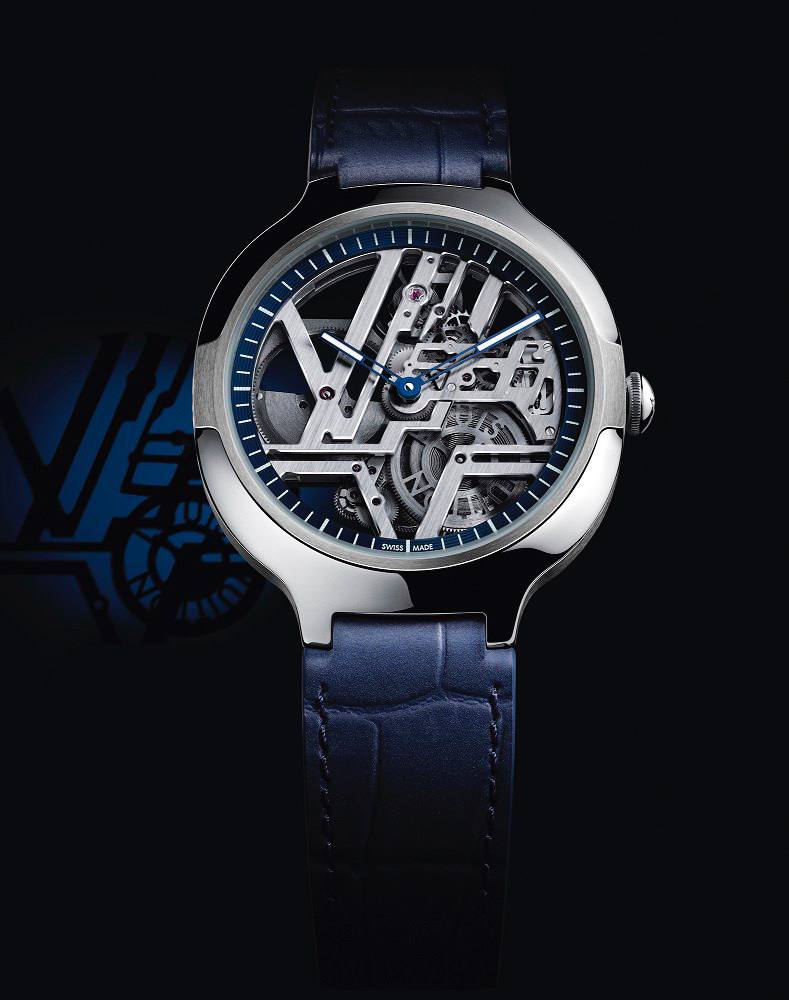 Louis Vuitton presents an exclusive collection of men's watches Voyager Skeleton