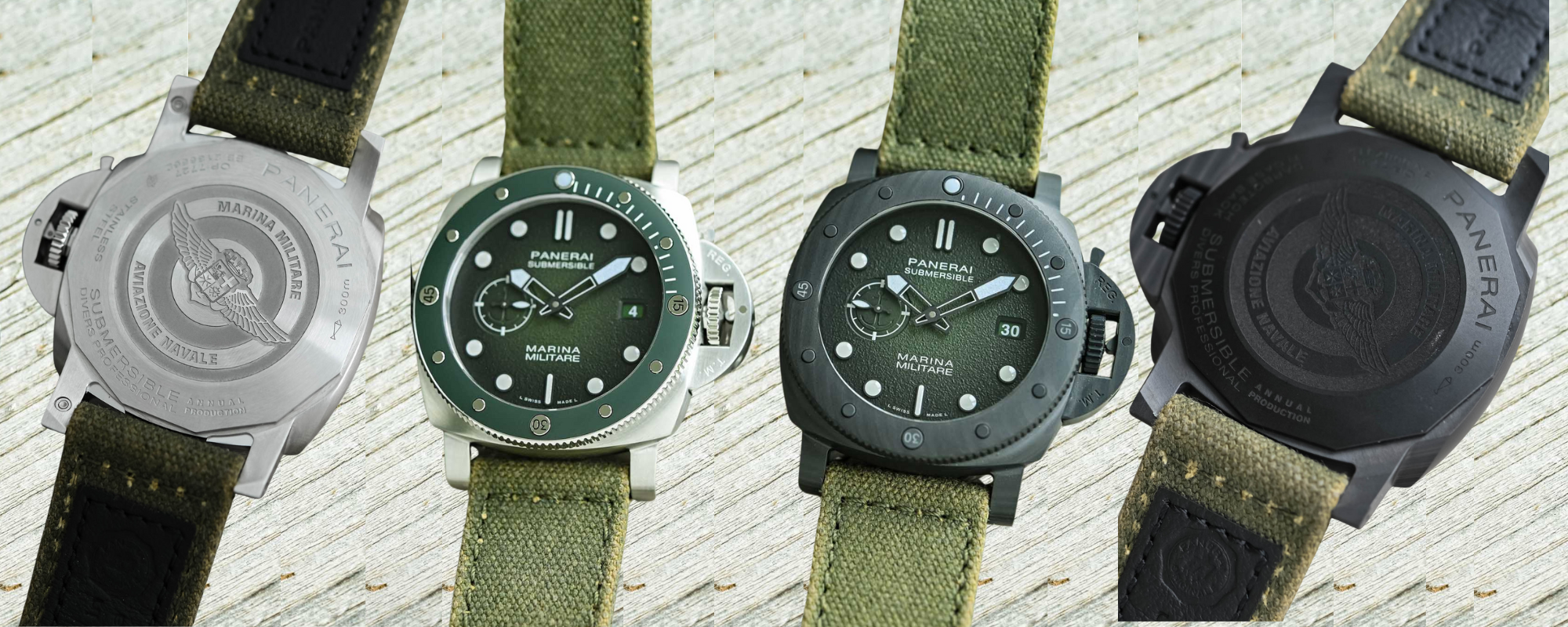 Panerai’s New Military Green Beasts