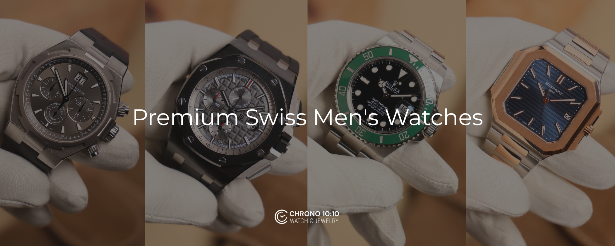 Premium Swiss Men's Watches, Proven by Time