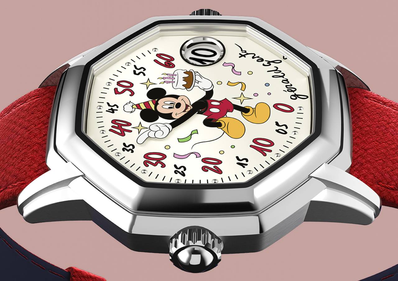Disney and Gerald Genta released a watch with Mickey Mouse