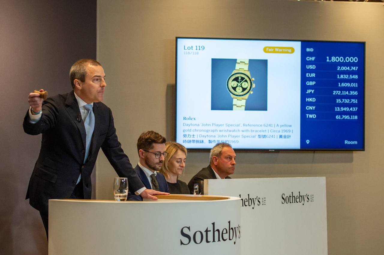 New record at Sotheby auction