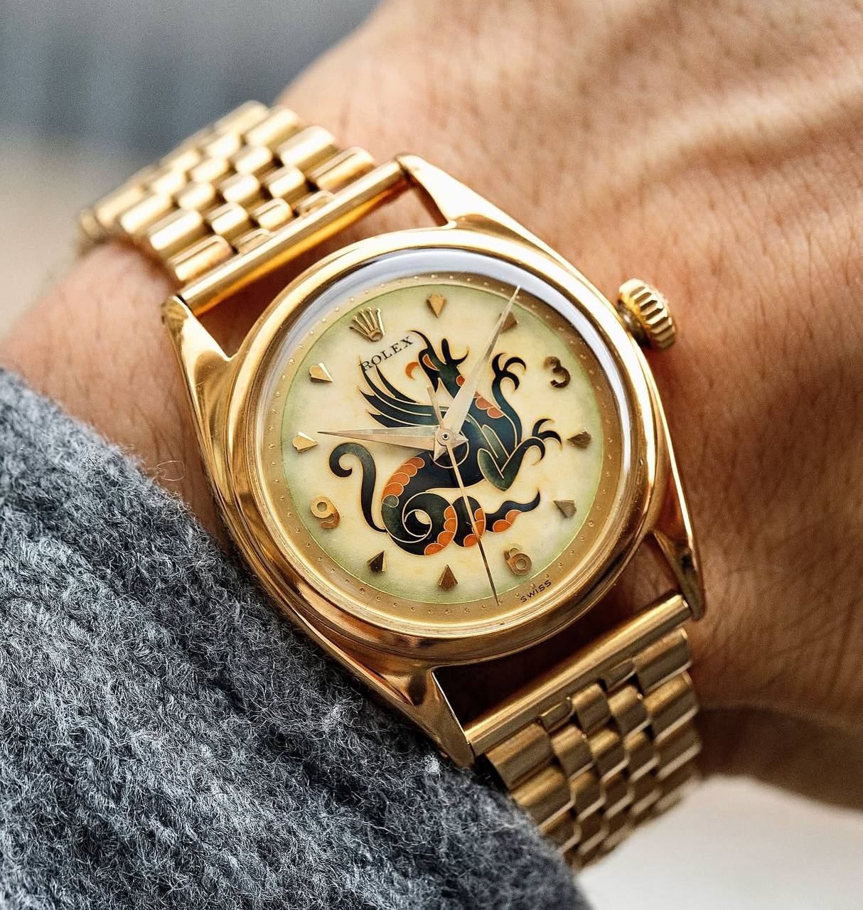 Ultra-Rare 1954 Rolex "Dragon"