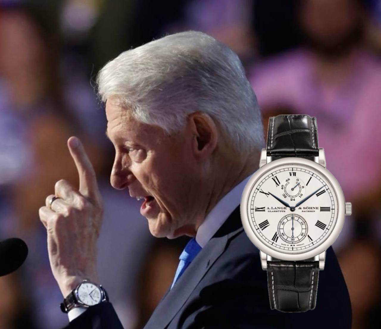 Bill Clinton: A Fan of A. Lange & Söhne Watches