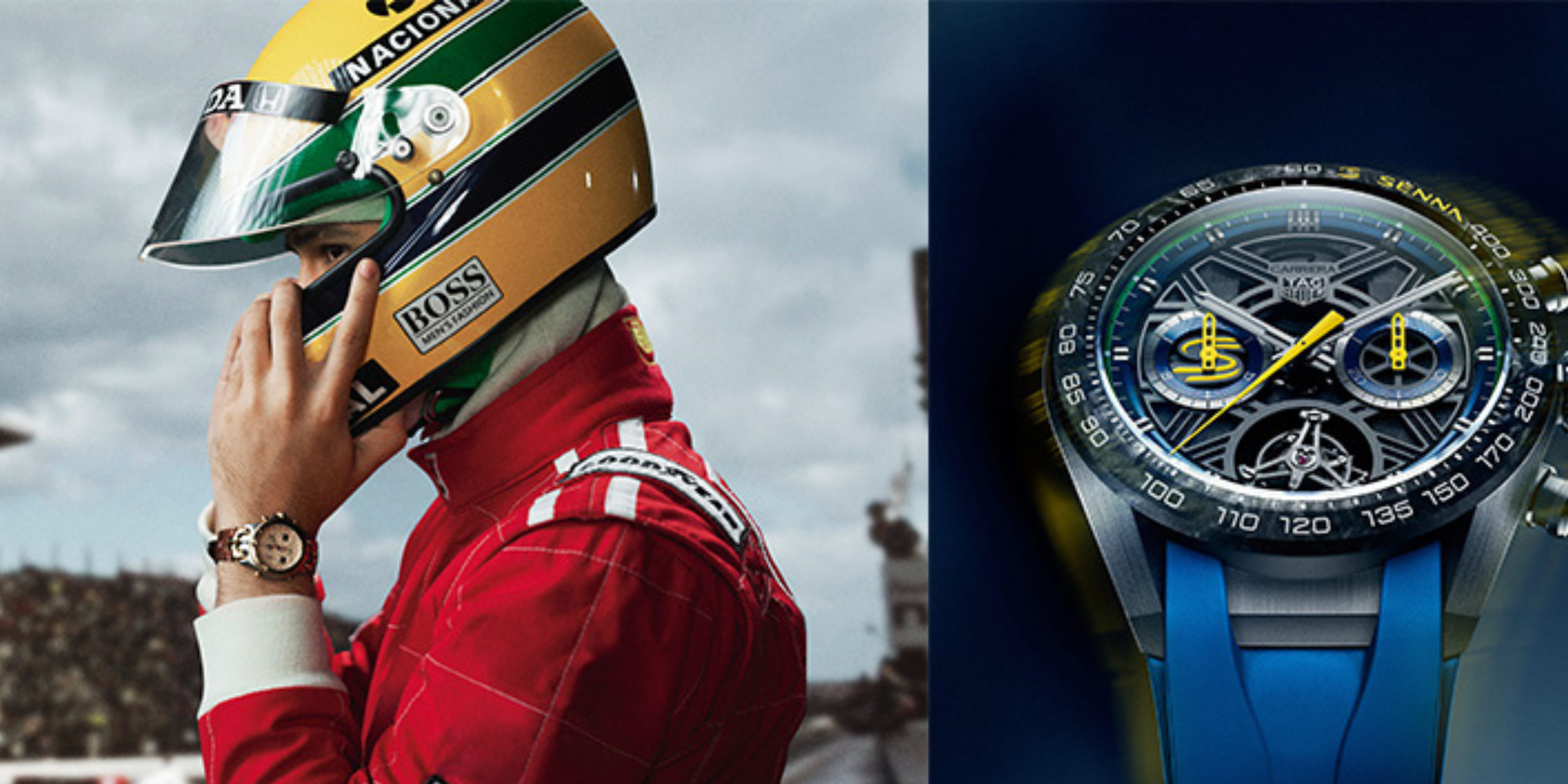 Габріель Леоне носить обмежену серію годинників Tag Heuer Senna