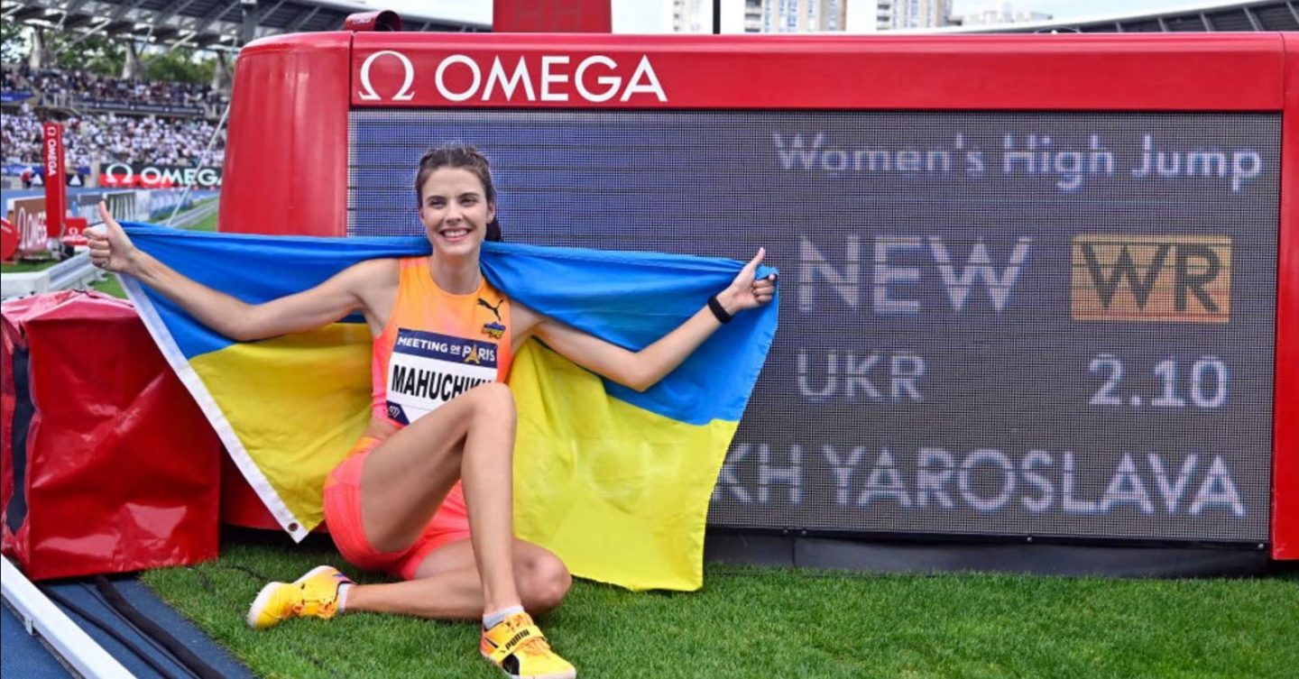 Ярослава Магучих установила мировой рекорд