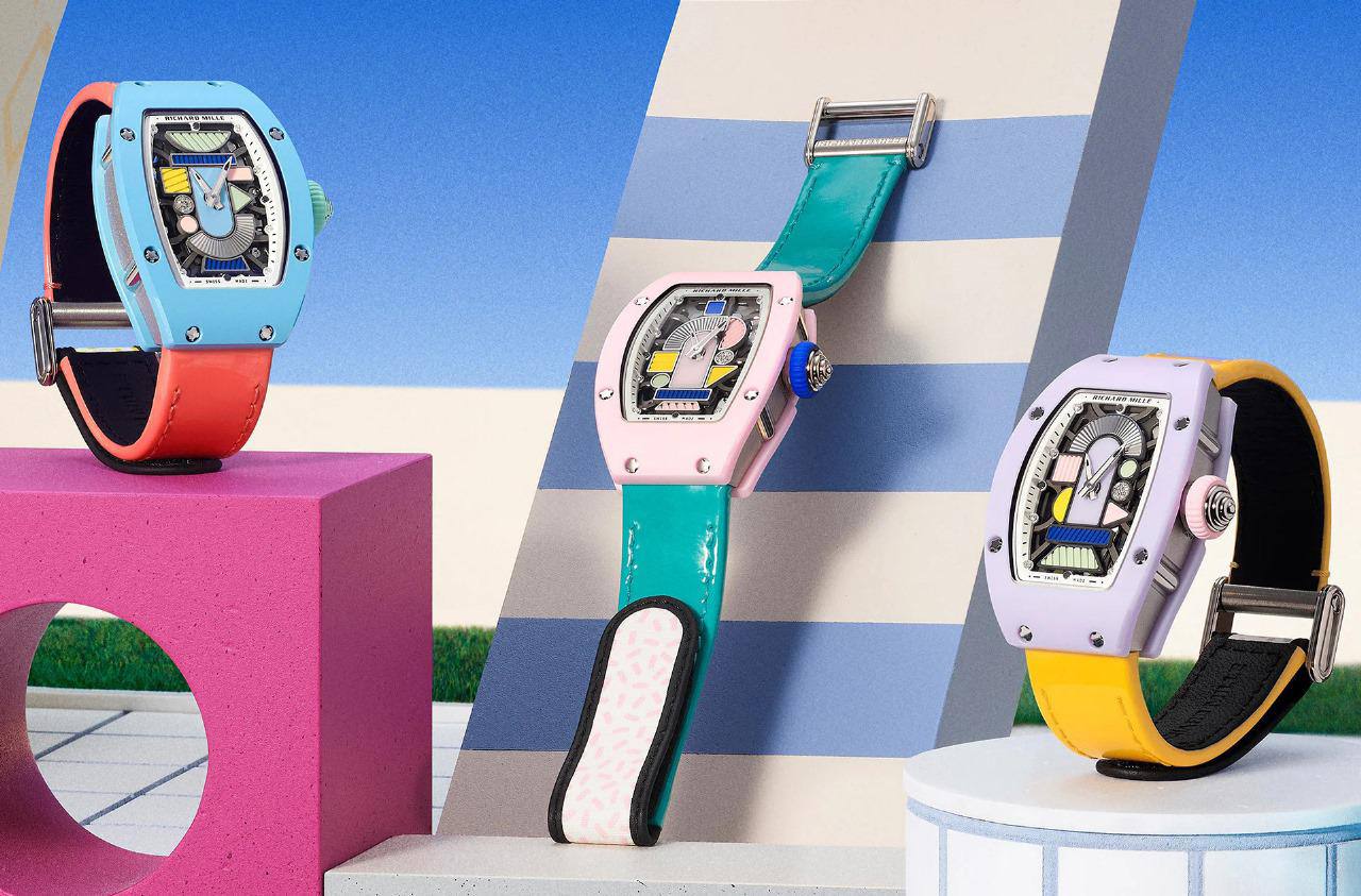 Richard Mille released three new models of women's watches