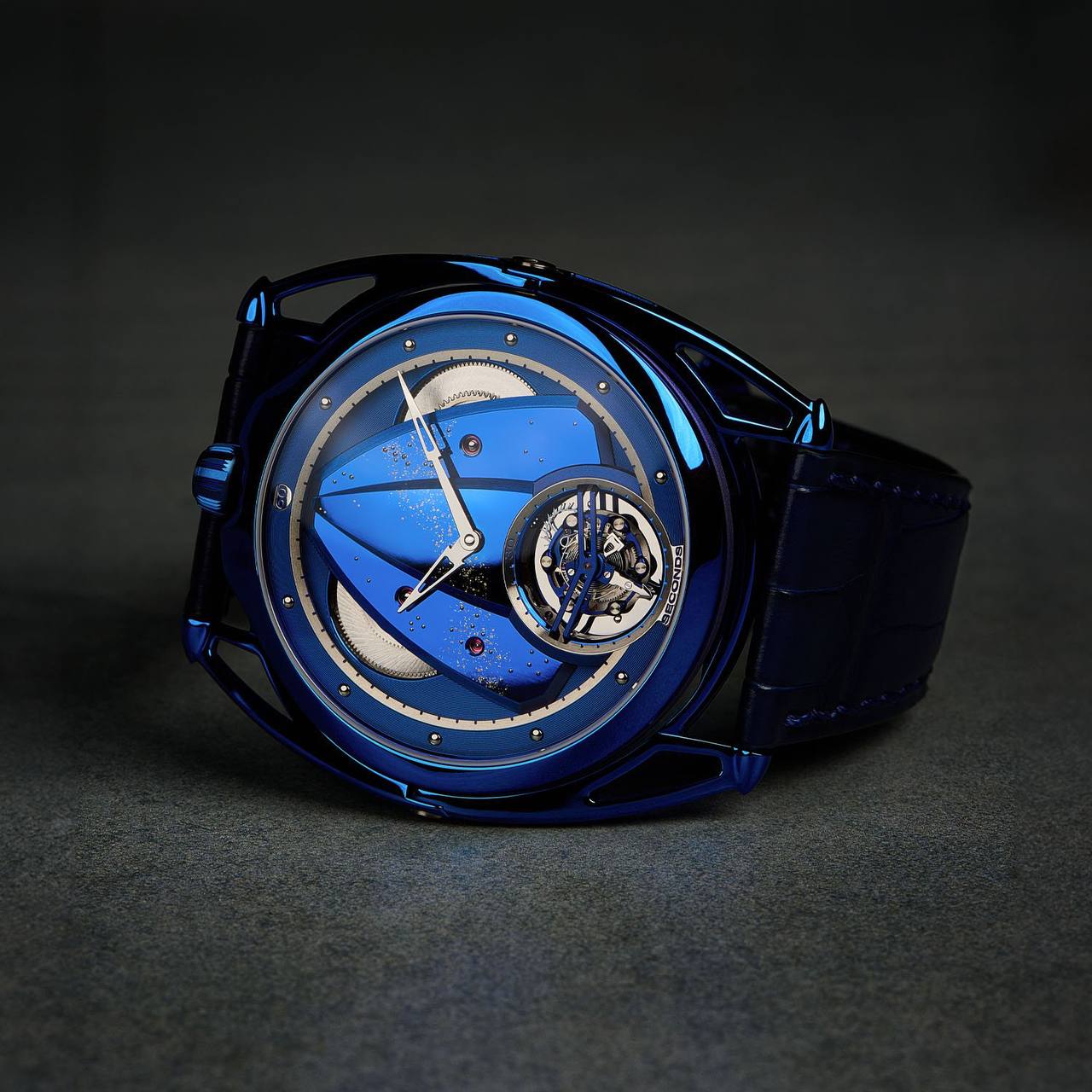 Новинка De Bethune DB28XP Kind of Blue Tourbillon