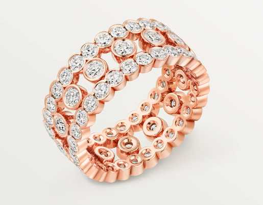 Jewelry Cartier - BRODERIE DE CARTIER RING - N4801252, photo 1