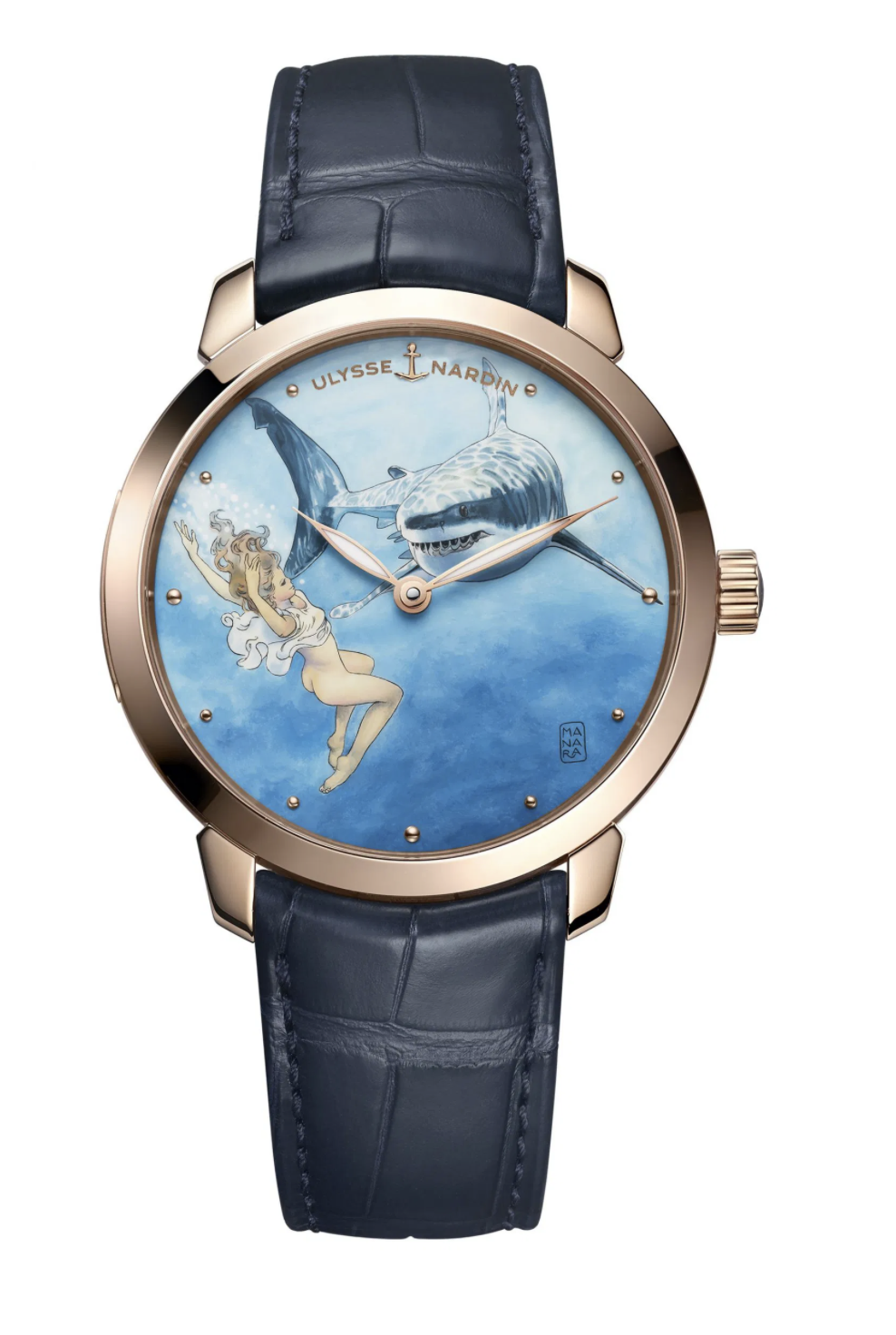 Swiss watches Ulysse Nardin - Ulysse-Nardin CLASSICO MANARA MANUFACTURE - 3202-136LE-2/MANARA.04, photo 1