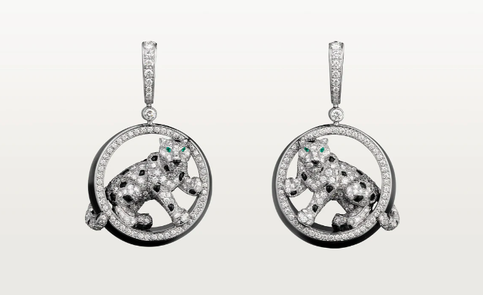 Ювелирное украшение Cartier - PANTHÈRE DE CARTIER EARRINGS - N8503700, фото 1