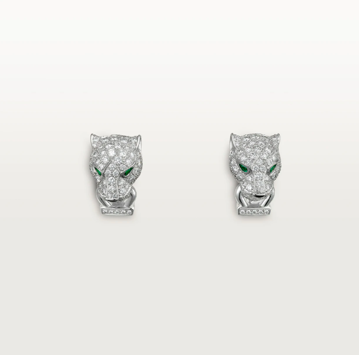 Ювелірна прикраса Cartier - PANTHÈRE DE CARTIER EARRINGS - N8503200, фото 1