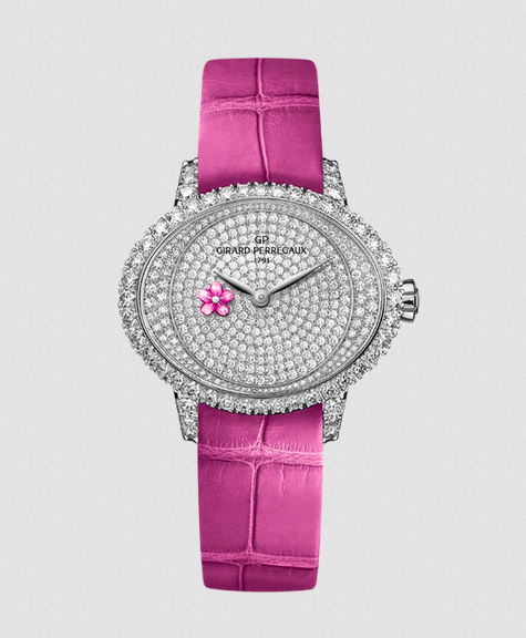 Swiss watches Girard Perregaux - Girard Perregaux Cat’s Eye Plum Blossom Jewellery - 80498D53M7B1-BKLA, photo 1