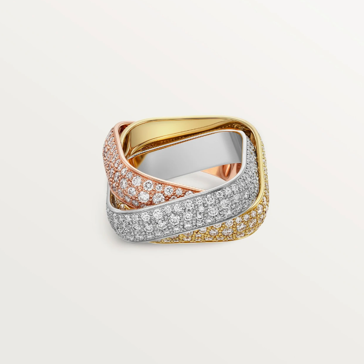 Jewelry Cartier - TRINITY CUSHION RING - N4801652, photo 1