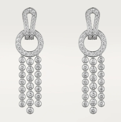 Jewelry Cartier - AGRAFE EARRINGS - N8515223, photo 1