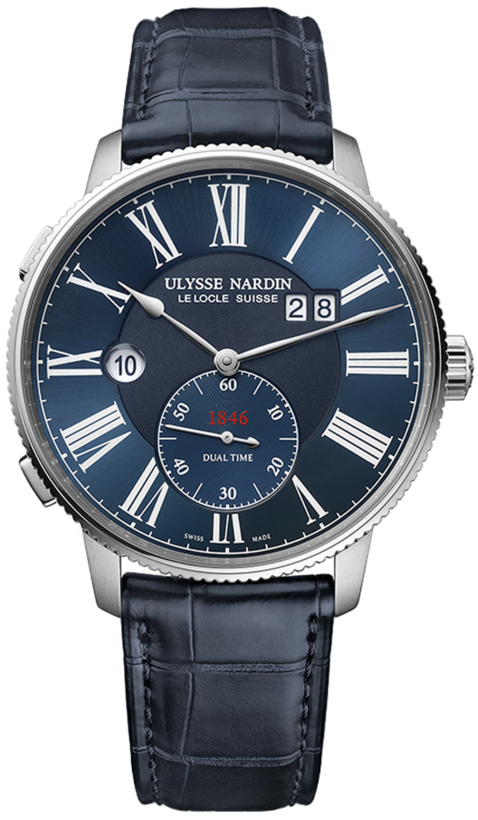 Ulysse-Nardin MARINE TORPILLEUR DUAL TIME