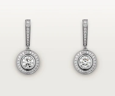 Ювелирное украшение Cartier - CARTIER D'AMOUR EARRINGS - N8514800, фото 1