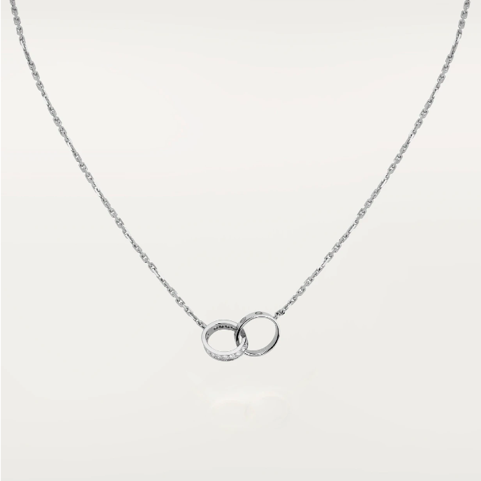 Ювелирное украшение Cartier - LOVE NECKLACE, DIAMONDS - B7013700, фото 1