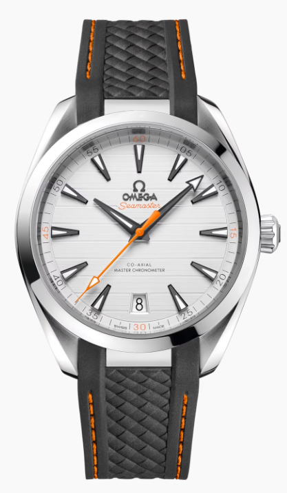 SEAMASTER AQUA TERRA 150M 41 MM, STEEL ON RUBBER STRAP