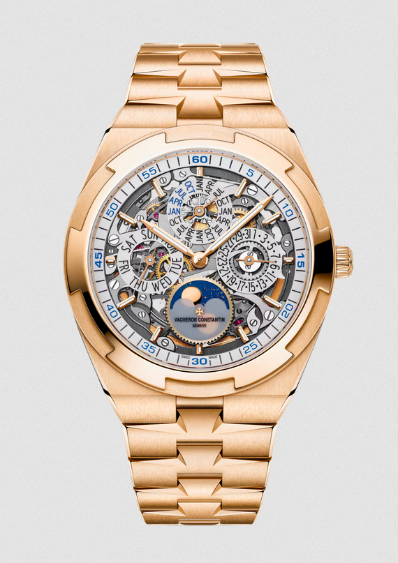 Vacheron Constantin Overseas perpetual calendar ultra-thin skeleton