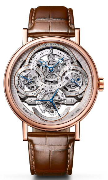 Часы Breguet - Classique Tourbillon Squelette 3795 - 3795BR/1E/9WU, фото 1