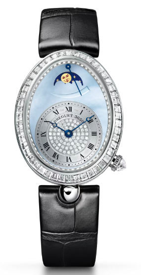 Часы Breguet - Reine de Naples Phase de Lune 8909 - 8909BB/VD/964 D00D 3L, фото 1