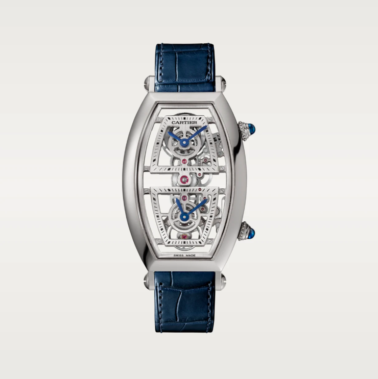 Swiss watches Cartier - TONNEAU SKELETON WATCH - WHTN0006, photo 1