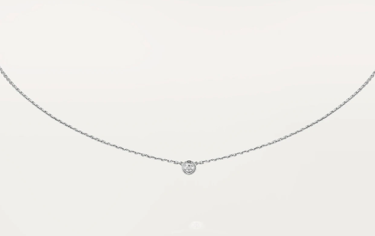 Ювелирное украшение Cartier - CARTIER D'AMOUR NECKLACE XS - B7224515, фото 1