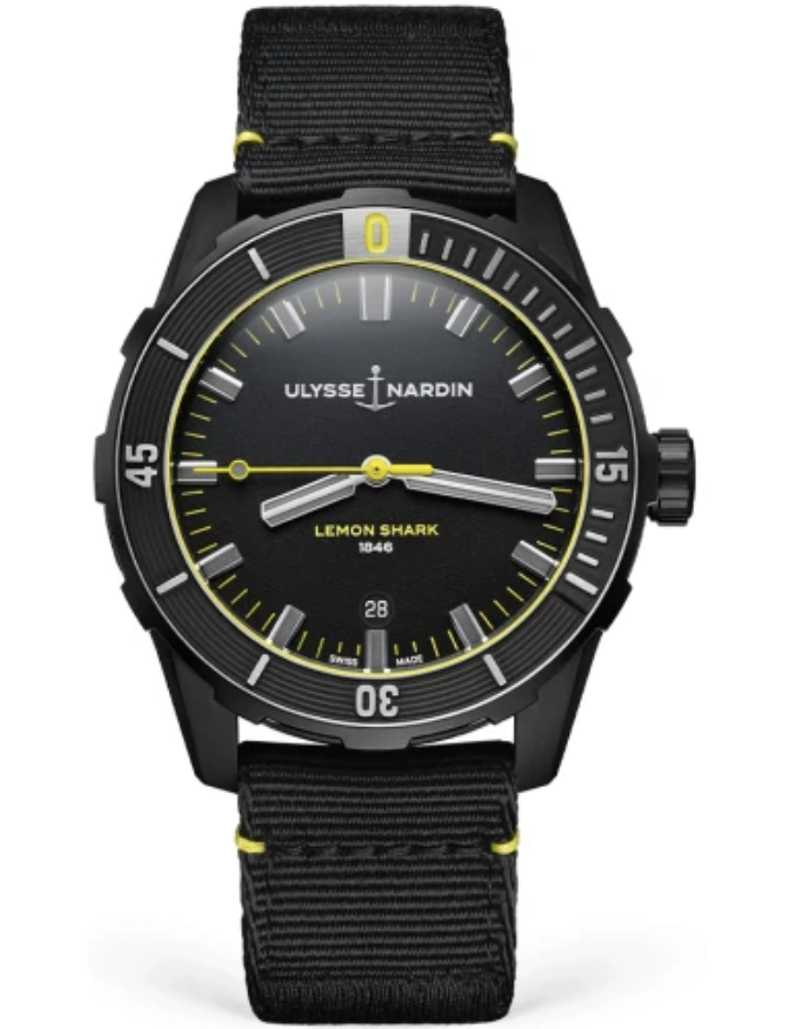 Годинник Ulysse Nardin - Ulysse-Nardin DIVER LEMON SHARK 42MM - 8163-175LE/92-LEMONSHARK, фото 1