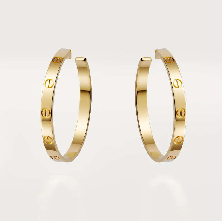 Jewelry Cartier - LOVE EARRINGS - B8028200, photo 1