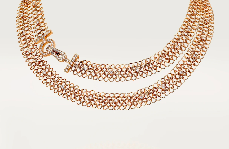 Jewelry Cartier - AGRAFE NECKLACE - N7424296, photo 1