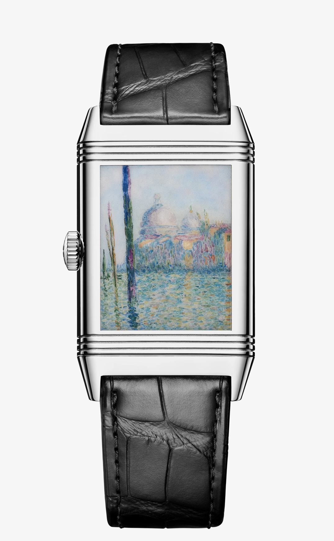 Swiss watches Jaeger-LeCoultre - Jaeger-LeCoultre REVERSO TRIBUTE ENAMEL MONET “THE GRAND CANAL” - Q39334M5, photo 3