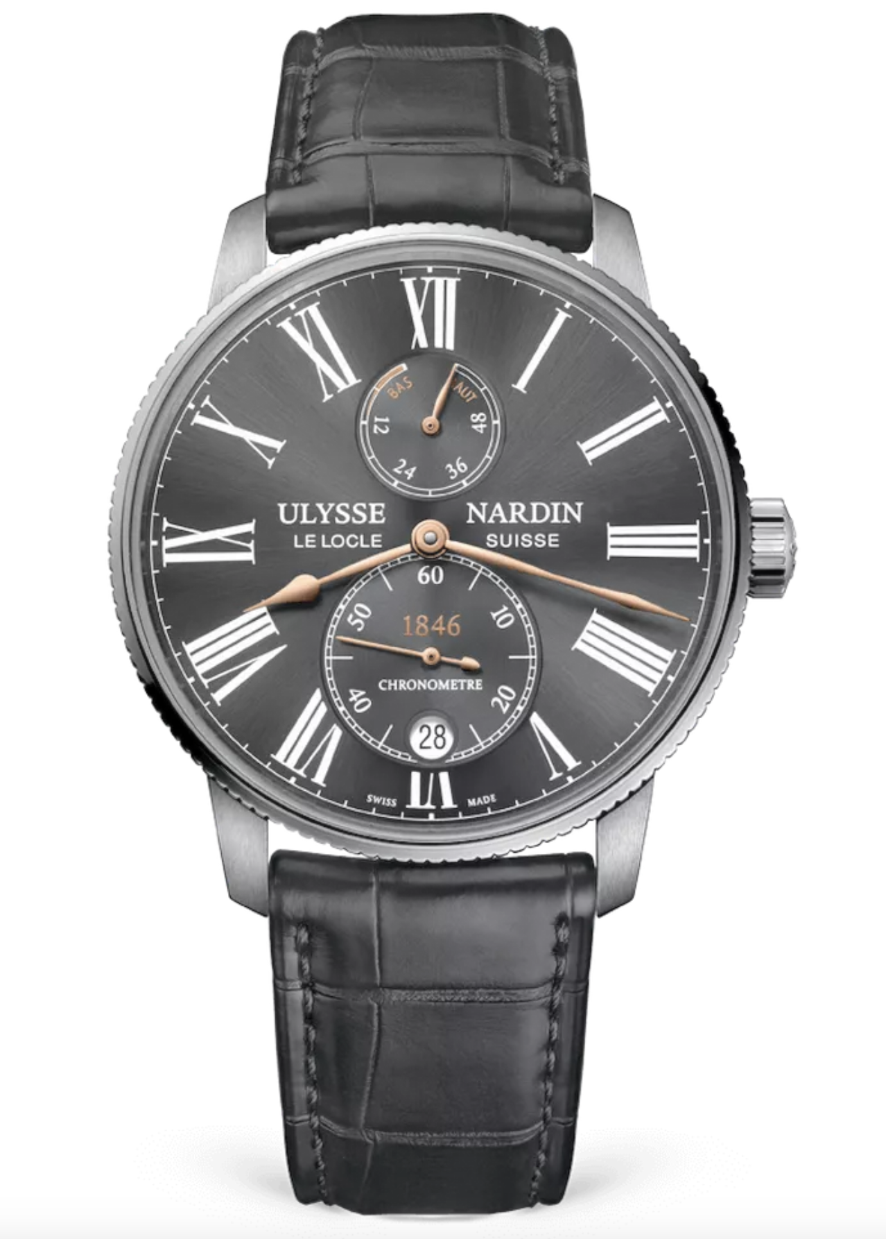 Часы Ulysse Nardin - Ulysse-Nardin MARINE TORPILLEUR - 1183-310/42-BQ, фото 1