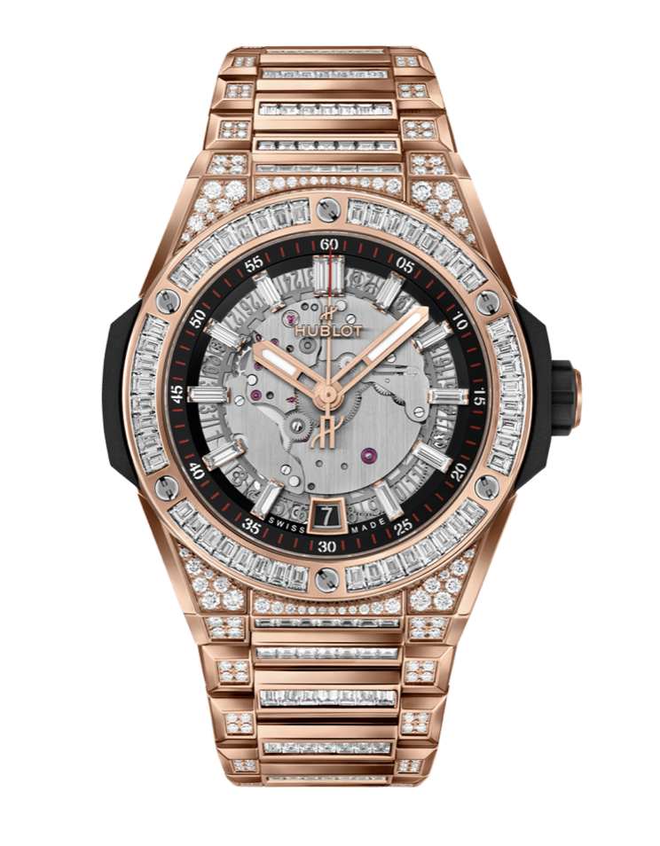 HUBLOT BIG BANG INTEGRATED TIME ONLY KING GOLD JEWELLERY