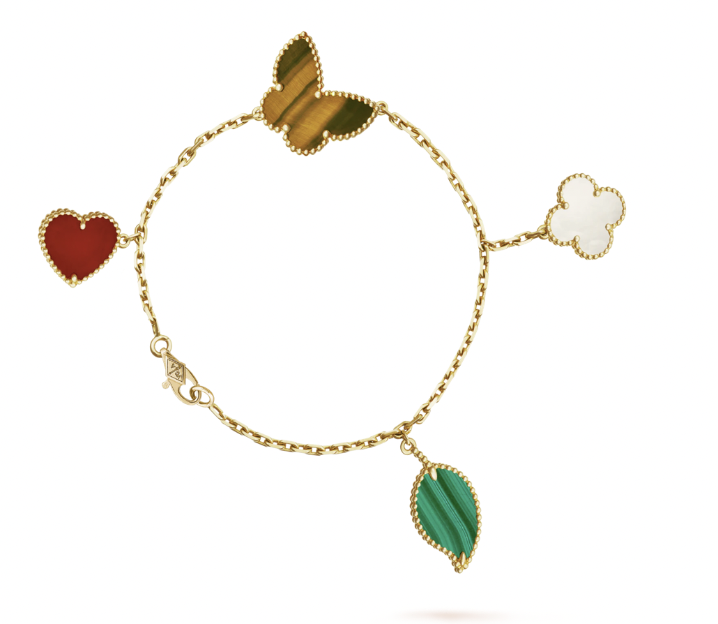 Lucky Alhambra bracelet, 4 motifs