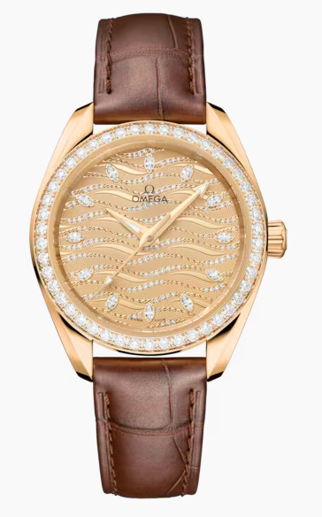 SEAMASTER AQUA TERRA 150 M 34 MM, SEDNA™‑GOLD MIT SEDNA™‑GOLDBAND