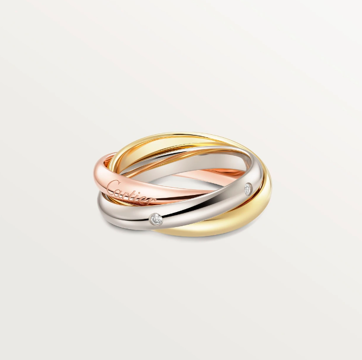 Ювелирное украшение Cartier - TRINITY RING, MEDIUM MODEL - B4236452, фото 1