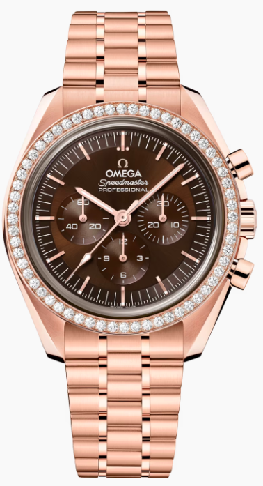 SPEEDMASTER MOONWATCH PROFESSIONAL 42 MM, SEDNA™‑GOLD MIT SEDNA™‑GOLDBAND