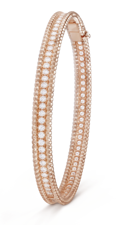 Perlée diamonds bracelet, 1 row, medium model