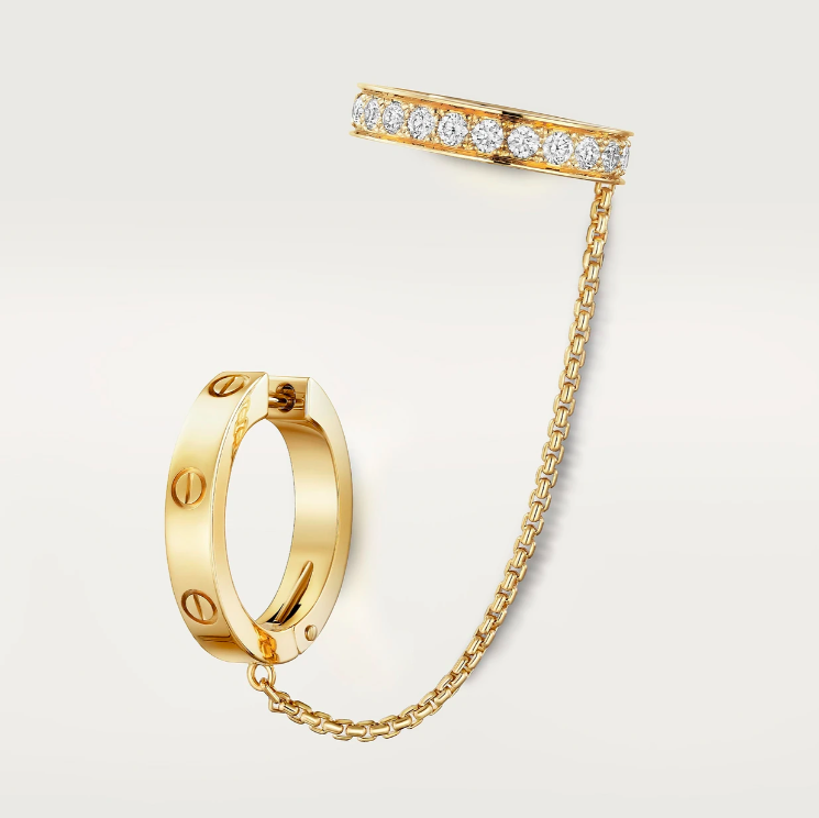 Ювелирное украшение Cartier - LOVE SINGLE EARRING - N8515243, фото 1