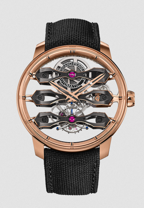 Часы Girard Perregaux - Girard Perregaux Tourbillon with Three Flying Bridges -  99296-52-3434-5CC, фото 1