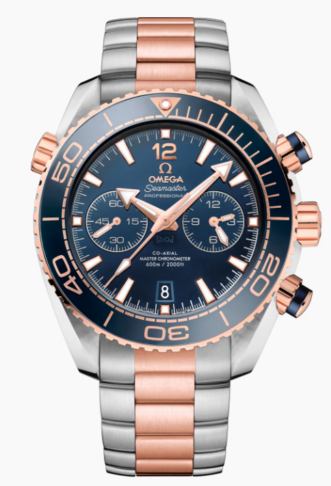 SEAMASTER PLANET OCEAN 600M 45,5 MM, STAHL ‑ SEDNA™‑GOLD MIT STAHL‑ UND SEDNA™‑GOLDBAND