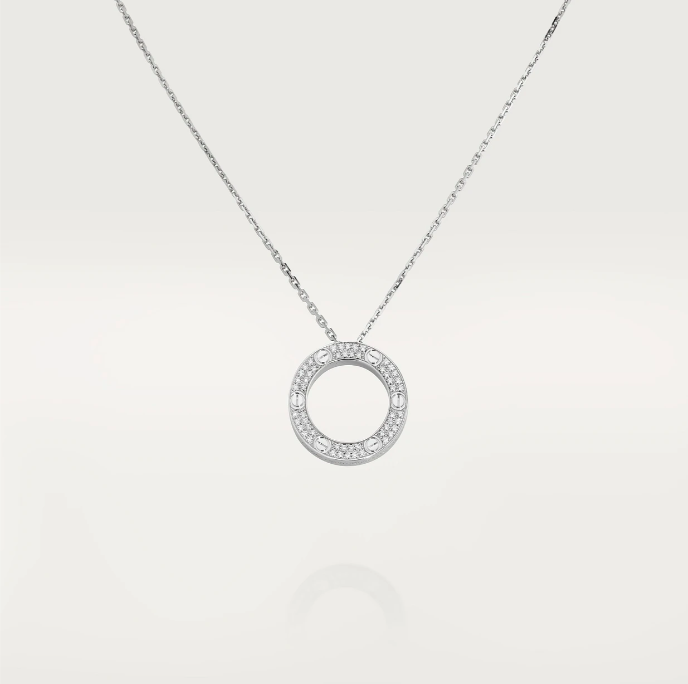 Ювелірна прикраса Cartier - LOVE NECKLACE, DIAMOND-PAVED - B7058000, фото 1