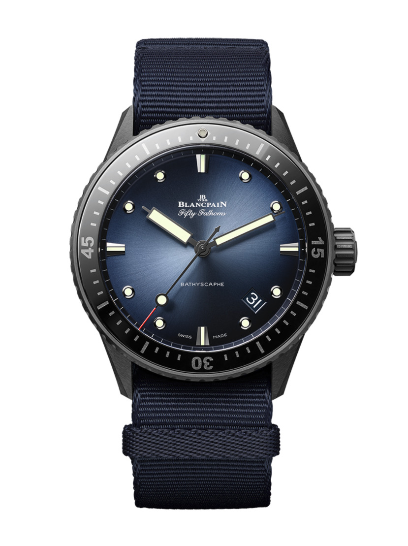 Часы Blancpain - Bathyscaphe - 5000A 0140 NAOA, фото 1 Часы Blancpain - Bathyscaphe - 5000A 0140 NAOA, фото 1