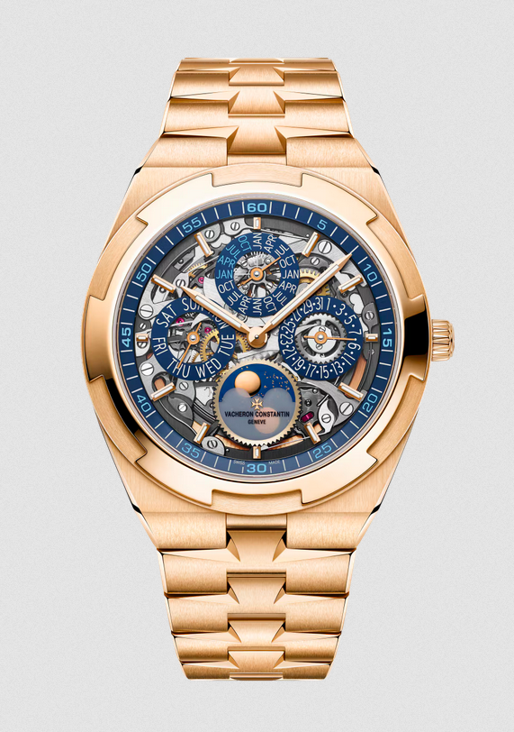 Vacheron Constantin Overseas perpetual calendar ultra-thin skeleton