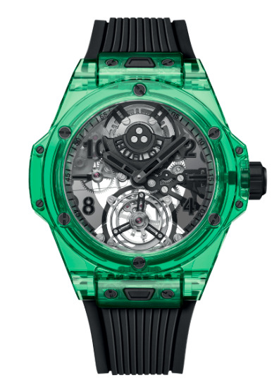 Годинник Hublot - BIG BANG TOURBILLON AUTOMATIC GREEN SAXEM - 429.JG.0110.RT, фото 1 Годинник Hublot - BIG BANG TOURBILLON AUTOMATIC GREEN SAXEM - 429.JG.0110.RT, фото 1