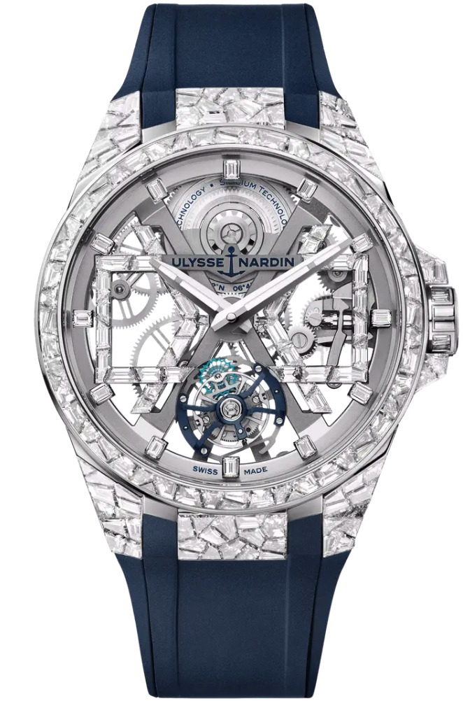 Swiss watches Ulysse Nardin - BLAST TOURBILLON SPARKLING - 1720-400BLE-3A/01, photo 1 Swiss watches Ulysse Nardin - BLAST TOURBILLON SPARKLING - 1720-400BLE-3A/01, photo 1