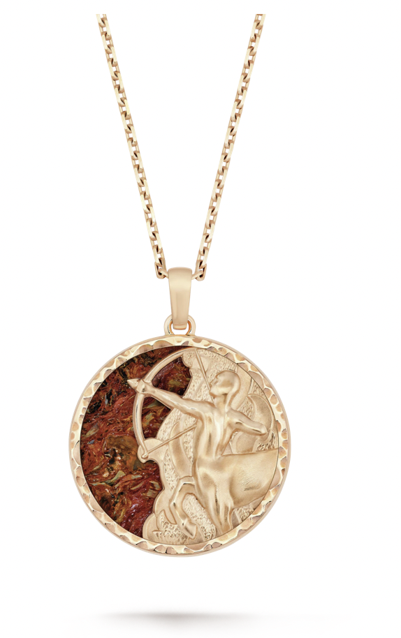 Zodiaque long necklace Sagittarii (Sagittarius)