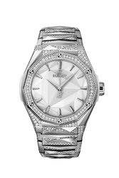 HUBLOT CLASSIC FUSION ORLINSKI BRACELET TITANIUM WHITE ALTERNATIVE PAVÉ HUBLOT CLASSIC FUSION ORLINSKI BRACELET TITANIUM WHITE ALTERNATIVE PAVÉ