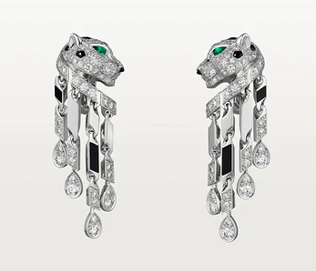 Jewelry Cartier - PANTHÈRE DE CARTIER EARRINGS - H8000780, photo 1